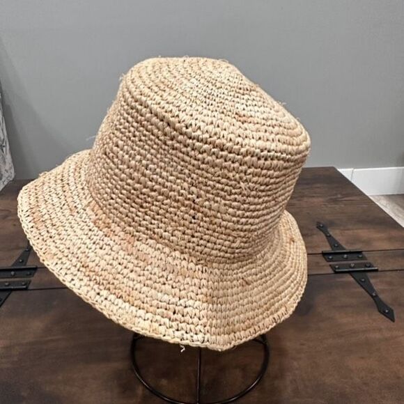 J. Crew Tan Straw Hat - Picture 2 of 8